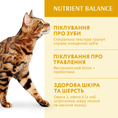 Сухий корм Optimeal Adult Cat Chicken для дорослих котів 700г (курка) Сухий корм Optimeal Adult Cat Chicken для дорослих котів 700г (курка)