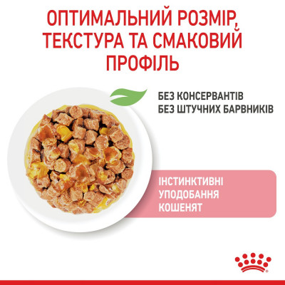 Вологий корм для кошенят Royal Canin Kitten Jelly 85 г (домашня птиця)
