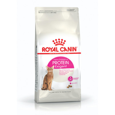 Сухой корм для привередливых кошек с чувствительным пищеварением Royal Canin Savour Exigent Protein | 1,6 кг + 400 г в подарок (домашняя птица)