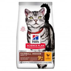 Сухий корм для котів Hills Science Plan Adult Hairball Indoor 3 кг - курка