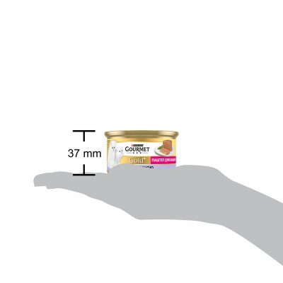 Влажный корм для котят Gourmet Gold Pate Veal 85 г (телятина) Влажный корм для котят Gourmet Gold Pate Veal 85 г (телятина)
