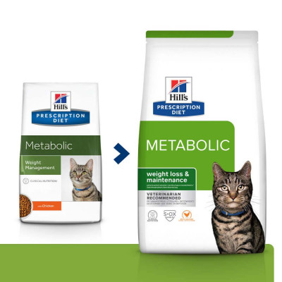 Сухий корм для котів Hill’s Prescription Diet Metabolic 3 кг - курка Сухий корм для котів Hill’s Prescription Diet Metabolic 3 кг - курка