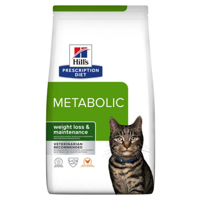 Сухий корм для котів Hill’s Prescription Diet Metabolic 3 кг - курка