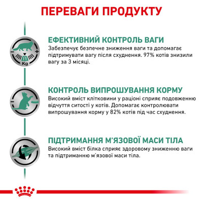 Сухий корм для котів із зайвою вагою Royal Canin Satiety Weight Management 3,5 кг (домашня птиця) Сухий корм для котів із зайвою вагою Royal Canin Satiety Weight Management 3,5 кг (домашня птиця)