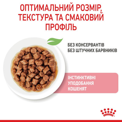 Влажный корм для стерилизованных котят Royal Canin Kitten Sterilised pouch 85г, 3+1 шт в подарок (домашняя птица) Влажный корм для стерилизованных котят Royal Canin Kitten Sterilised pouch 85г, 3+1 шт в подарок (домашняя птица)
