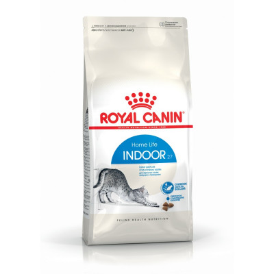 Сухий корм для котів, які живуть у приміщенні Royal Canin Indoor 27 |10+2 кг у подарунок (домашня птиця)