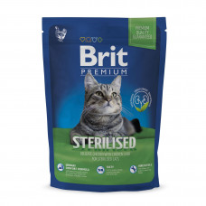 Сухий корм для стерилізованих котів Brit Premium Cat Sterilized 800 г (курка)