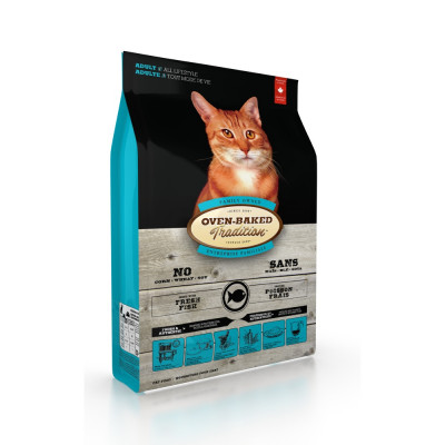 Сухой корм Oven-Baked Tradition Cat Adult 350 г - рыба Сухой корм Oven-Baked Tradition Cat Adult 350 г - рыба