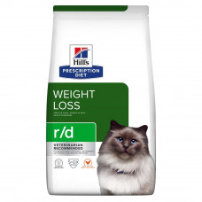 Сухий корм для котів Hills Prescription Diet Feline r/d 1,5 кг - домашня птиця