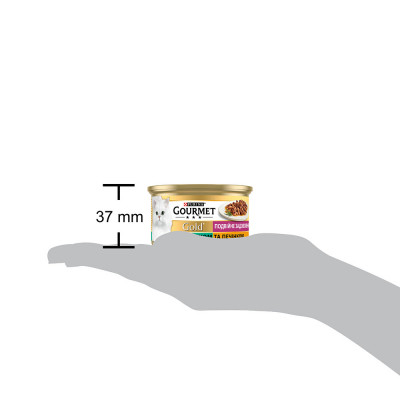Вологий корм для котів Gourmet Gold Pate Rabbit & Liver 85 г (кролик та печінка) Вологий корм для котів Gourmet Gold Pate Rabbit & Liver 85 г (кролик та печінка)