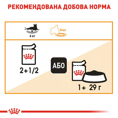Вологий корм для котів, шерсть яких вимагає додаткового догляду Royal Canin Intense Beauty Gravy pouch 85 г (домашня птиця) Вологий корм для котів, шерсть яких вимагає додаткового догляду Royal Canin Intense Beauty Gravy pouch 85 г (домашня птиця)