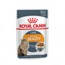 Вологий корм для котів, шерсть яких вимагає додаткового догляду Royal Canin Intense Beauty Gravy pouch 85 г (домашня птиця)