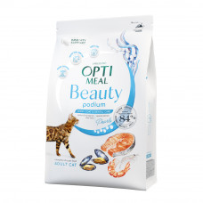 Сухий корм для котів Podium Shiny Coat & Dental Care 1.5 кг (морепродукти)