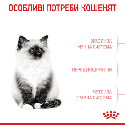 Сухий корм для кошенят Royal Canin Kitten 2 кг (домашня птиця) Сухий корм для кошенят Royal Canin Kitten 2 кг (домашня птиця)