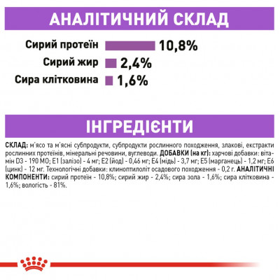 Влажный корм для стерилизованных кошек Royal Canin Sterilised Loaf pouch 85г, 3+1 шт в подарок (домашняя птица) Влажный корм для стерилизованных кошек Royal Canin Sterilised Loaf pouch 85г, 3+1 шт в подарок (домашняя птица)
