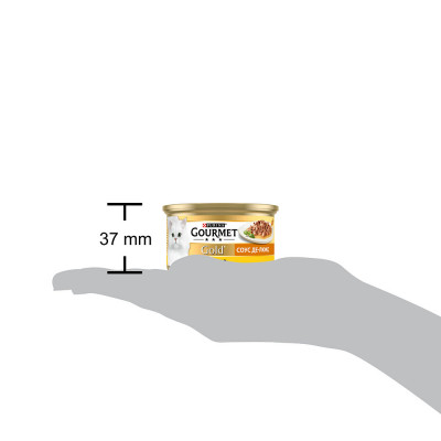 Влажный корм для кошек Gourmet Gold Соус де-люкс 85 г (курица) Влажный корм для кошек Gourmet Gold Соус де-люкс 85 г (курица)