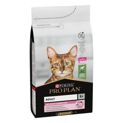 Сухий корм для котів з чутливим травленням Pro Plan Delicate Lamb 1.5 кг (ягня)
