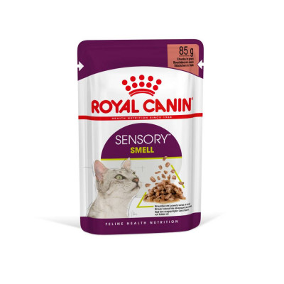 Влажный корм для привередливых к запаху кошек Royal Sensory Smell pouch в соусе 85г, 3+1 шт в подарок Влажный корм для привередливых к запаху кошек Royal Sensory Smell pouch в соусе 85г, 3+1 шт в подарок