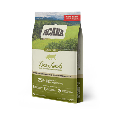 Сухой корм для кошек Acana Grasslands 4.5 кг (утка)