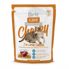 Сухий корм для котів, які живуть на вулиці Brit Care Cat Cheeky I am Living Outdoor 400 г (оленина та рис)