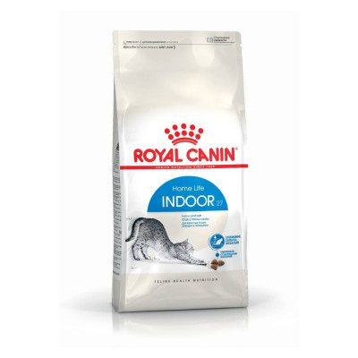 Сухий корм для котів, які живуть в приміщенні Royal Canin Indoor 27, 2 кг (домашня птиця)