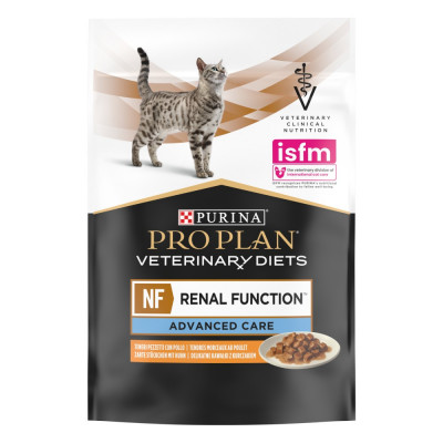 Влажный корм пауч для кошек при заболеваниях почек Pro Plan Veterinary Diets NF Advanced care 85 г (курица) Срок годности 03.2026
