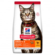Сухий корм для дорослих котів Hills SP Fel Adult 1-6 OptCare 300 г (курка)