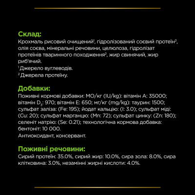 Сухий корм для котів, при харчовій алергії Pro Plan Veterinary Diets HA Hypoallergenic 1,3 кг Сухий корм для котів, при харчовій алергії Pro Plan Veterinary Diets HA Hypoallergenic 1,3 кг