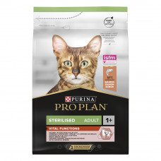 Сухий корм для стерилізованих котів Pro Plan Sterilised Salmon 3 кг (лосось)