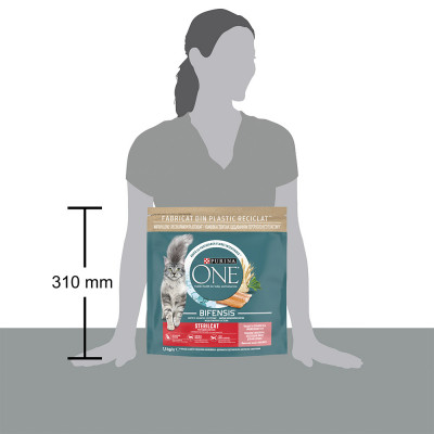 Сухий корм для стерилізованих котів Purina One Sterilised 1,5 кг (лосось) Сухий корм для стерилізованих котів Purina One Sterilised 1,5 кг (лосось)