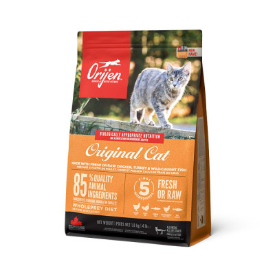 Сухий корм для кошенят та дорослих котів Orijen Original Cat 1,8 кг (асорті)