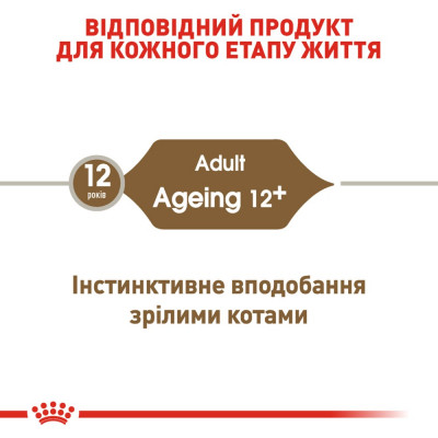 Вологий корм для літніх котів Royal Canin Ageing 12+ pouch 85г, 3+1 шт у подарунок (домашня птиця) Вологий корм для літніх котів Royal Canin Ageing 12+ pouch 85г, 3+1 шт у подарунок (домашня птиця)