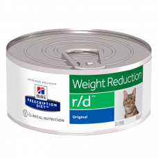 Вологий корм для котів, при ожирінні Hills Science Plan Feline r/d 156 г (домашня птиця)