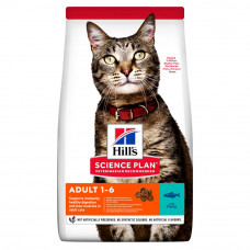 Сухий корм для котів Hills Science Plan Adult Optimal Care 1,5 кг - тунець