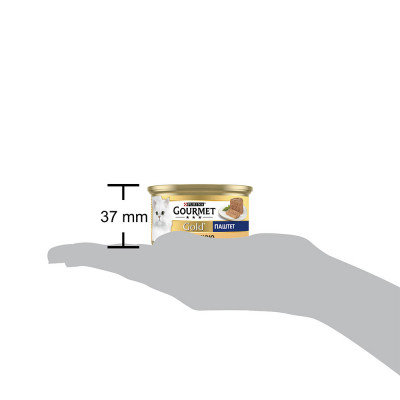 Вологий корм для котів Gourmet Gold Pate Turkey 85 г (індичка) Вологий корм для котів Gourmet Gold Pate Turkey 85 г (індичка)