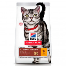 Сухий корм для котів Hills Science Plan Adult Hairball Indoor 1,5 кг - курка
