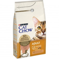 Сухий корм для дорослих котів Cat Chow 1,5 кг (качка)