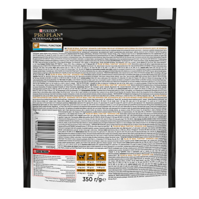 Сухий корм для котів, при захворюваннях нирок Pro Plan Veterinary Diets NF Renal Function 350 г Сухий корм для котів, при захворюваннях нирок Pro Plan Veterinary Diets NF Renal Function 350 г