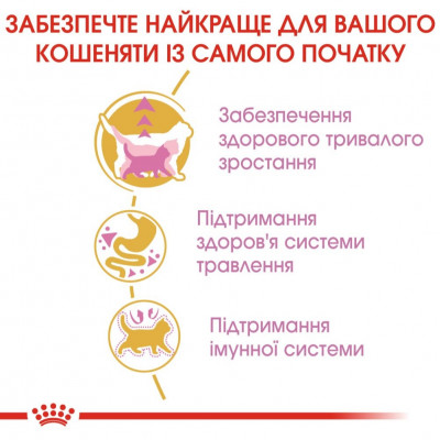Сухий корм для кошенят породи мейн-кун Royal Canin Kitten Maine Coon 400 г (домашня птиця) Сухий корм для кошенят породи мейн-кун Royal Canin Kitten Maine Coon 400 г (домашня птиця)