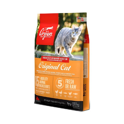 Сухий корм для кошенят та дорослих котів Orijen Original Cat 5,4 кг (асорті)
