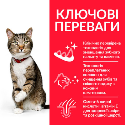Сухий корм для котів Hill's Science Plan Adult Oral Care 1,5 кг - курка Сухий корм для котів Hill's Science Plan Adult Oral Care 1,5 кг - курка