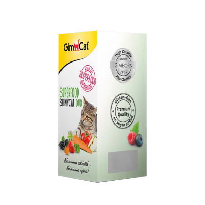 Набір вологого корму Shiny Cat SUPERFOOD k 70g, 4 шт (тунець та томати)