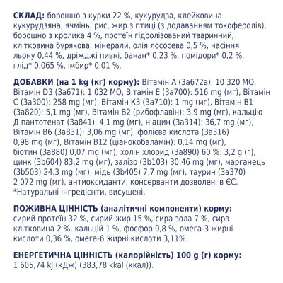Сухий корм для дорослих котів Club 4 Paws Premium 14 кг (кролик) Сухий корм для дорослих котів Club 4 Paws Premium 14 кг (кролик)