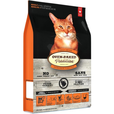 Сухий корм Oven-Baked Tradition Cat Adult 1,13 кг - індичка Сухий корм Oven-Baked Tradition Cat Adult 1,13 кг - індичка