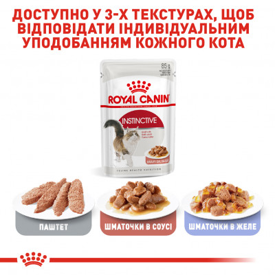 Влажный корм для кошек Royal Canin Instinctive Gravy pouch 85 г (домашняя птица) Влажный корм для кошек Royal Canin Instinctive Gravy pouch 85 г (домашняя птица)