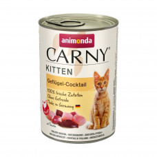 Вологий корм для котів Animonda Carny Kitten Poultry Cocktail | 400 г (птиця)
