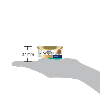 Влажный корм для кошек Gourmet Gold Pate Rabbit 85 г (кролик) Влажный корм для кошек Gourmet Gold Pate Rabbit 85 г (кролик)