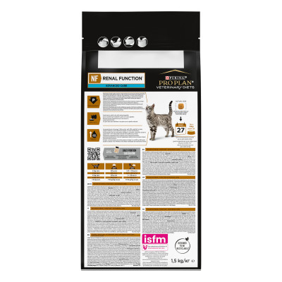 Сухой корм для кошек, при заболеваниях почек Pro Plan Veterinary Diets NF Renal Function Advanced 1,5 кг Сухой корм для кошек, при заболеваниях почек Pro Plan Veterinary Diets NF Renal Function Advanced 1,5 кг
