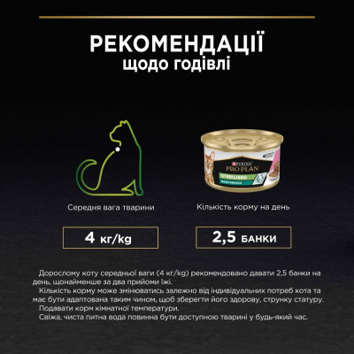 Вологий корм для стерилізованих котів Pro Plan Sterilised 85 г (тунець та лосось) Вологий корм для стерилізованих котів Pro Plan Sterilised 85 г (тунець та лосось)