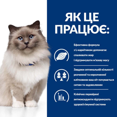 Сухий корм для котів Hills Prescription Diet r/d Weight 3 кг - курка Сухий корм для котів Hills Prescription Diet r/d Weight 3 кг - курка
